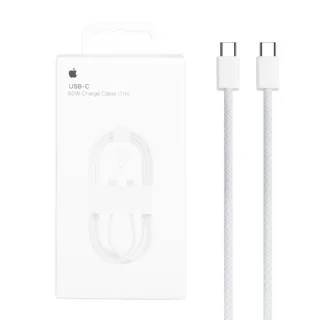 کابل شارژ آیفون 16 مدل MQKJ3ZM/A - سفید - اصل چین - MMS
