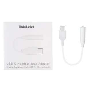 تبدیل Type-C Samsung به جک 3.5 میلی متری - سفید - SMO