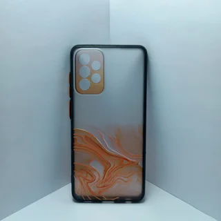 قاب شفاف طرح دار Samsung A72 - کد 2