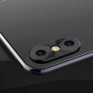 محافظ لنز فلزی طلایی رنگ Apple iPhone XS|X