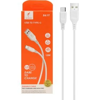 کابل تبدیل USB به USB-C اسکای دلفین مدل S61T طول 1 متر