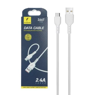 کابل شارژ فست SKY DOLPHIN Type-C مدل S66T - سفید