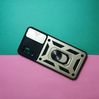 قاب گوشی شیائومی ضد ضربه Poco m3 pro-طلایی