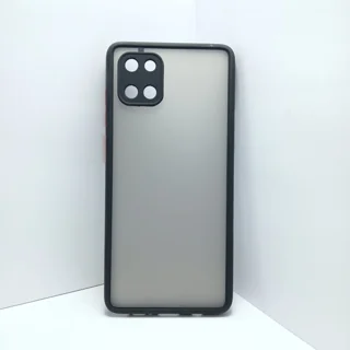 قاب پشت مات سامسونگ  note10 lite / A81 - مشکی