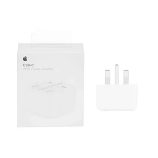 شارژر دیواری اپل سه پین مدل MHJF3B/A 20W - سفید