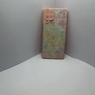 قاب مکعبی گلبهی سامسونگ A22 4G کد1