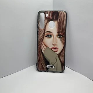 قاب طرح دار wk سامسونگ A21 کد13