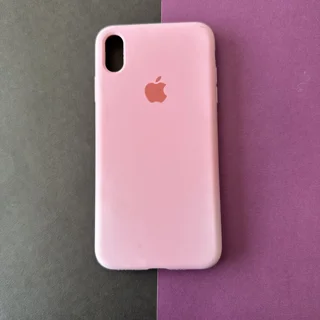 قاب سیلیکونی  پاک کنی آیفون xs max کد1