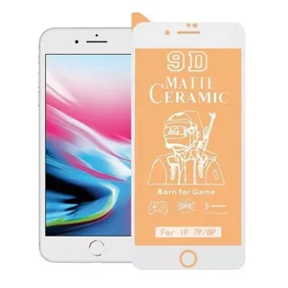 محافظ صفحه نمایش سرامیکی مات +8/+IPHONE7 - رنگ سفید