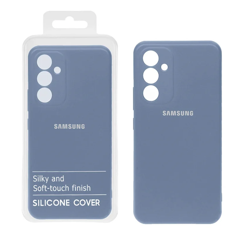قاب نیو سیلیکون محافظ لنزدار Samsung Galaxy A54 5G - RF - آبی فیلی (پک دار)