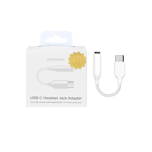 مبدل USB-C به جک 3.5 میلیمتری - سفید - DST